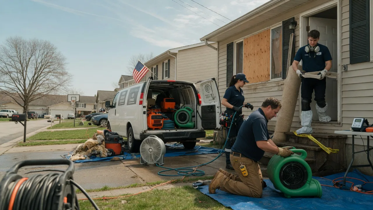 Water Damage Restoration in Winnebago, IL near me